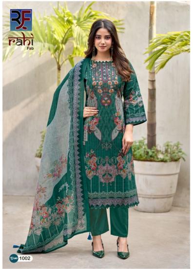 Rahi Fab Red Orchid Vol- 1 – Pakistani Kurti Pant With Dupatta - Wholesale Catalog
