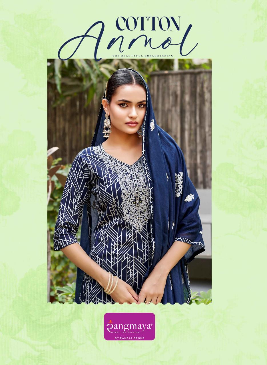 Rangmaya COTTON ANMOL wholesale kurti manufacturer in mumbai