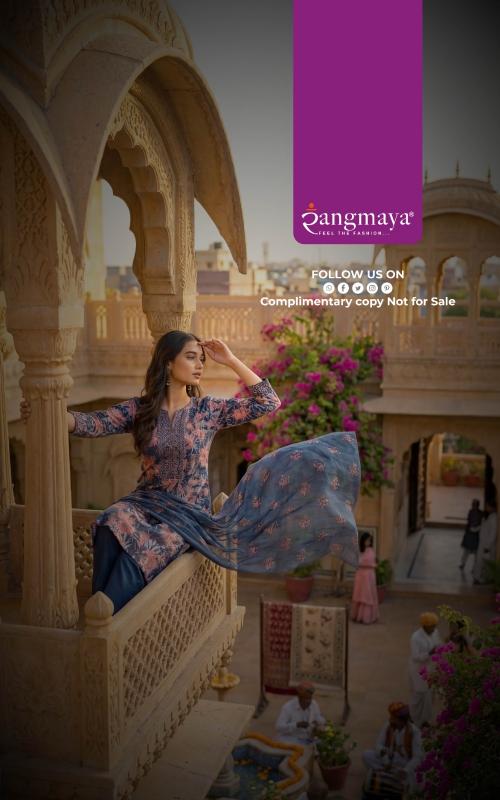 Rangmaya COTTON INVITE Surat kurti manufacturers