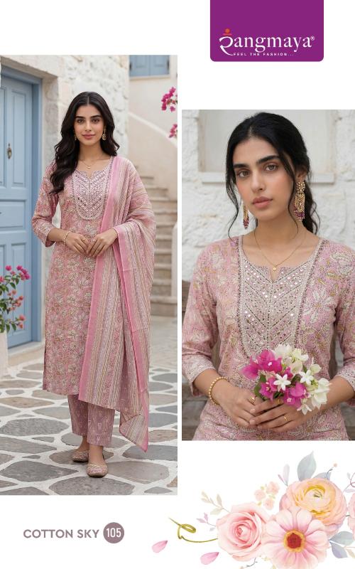 Rangmaya COTTON SKY Kurti manufacturer in Surat