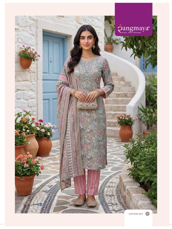Rangmaya COTTON SKY Kurti manufacturer in Surat