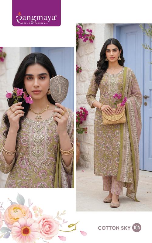 Rangmaya COTTON SKY Kurti manufacturer in Surat
