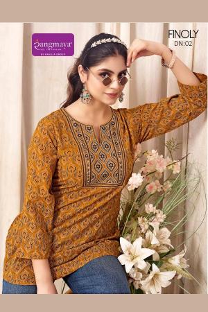 Rangmaya FINOLY Kurti wholesale price in Pune 