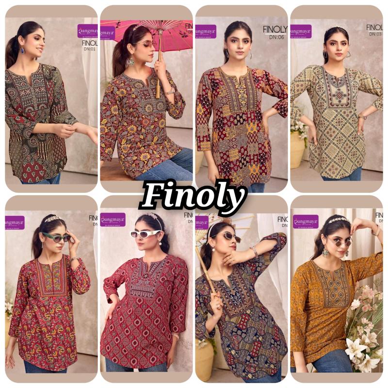 Rangmaya FINOLY Kurti wholesale price in Pune 
