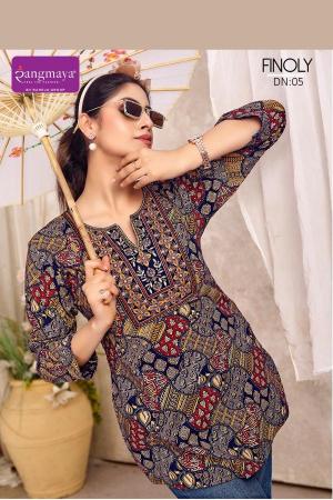 Rangmaya FINOLY Wholesale kurti supplier in Surat