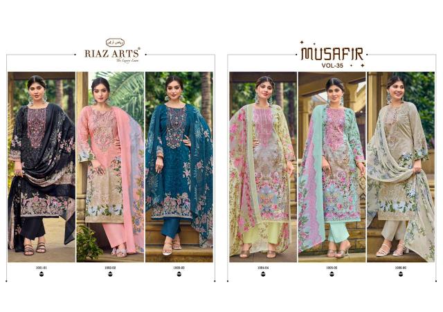 RIAZ ARTS MUSAFIR.35 Salwar Kameez Wholesale Market in Hyderabad