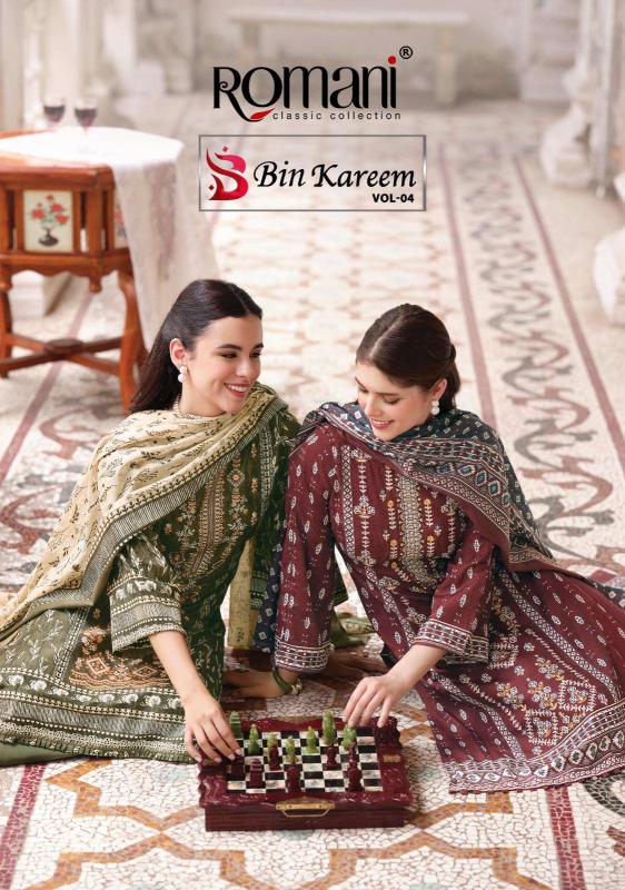 Romani Bin Kareem Vol-4 Kurti market in Ahmedabad