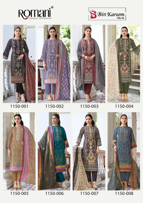 Romani Bin Kareem Vol-4 Kurti market in Ahmedabad