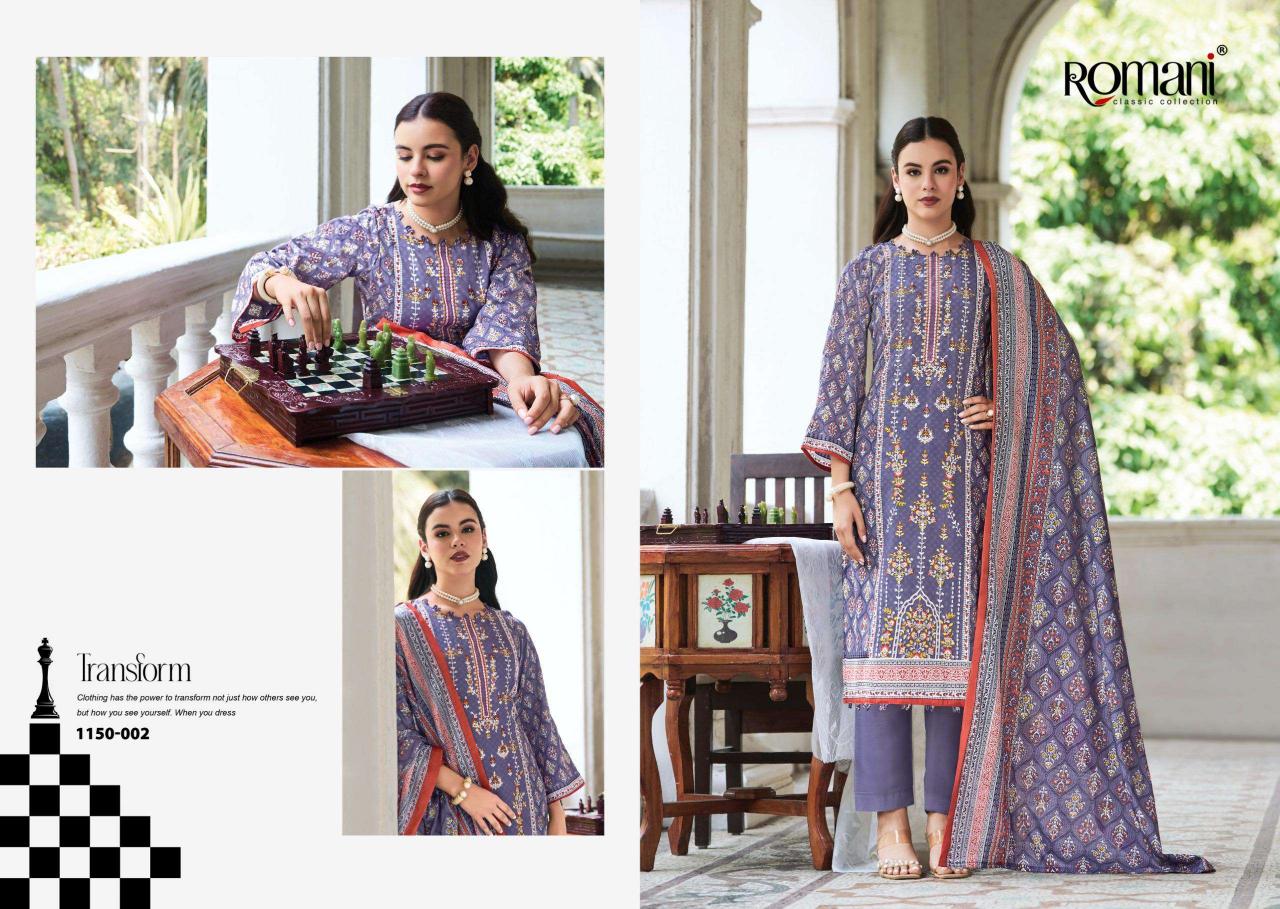 Romani Bin Kareem Vol-4 – Pakistani Kurti Pant With Dupatta - Wholesale Catalog