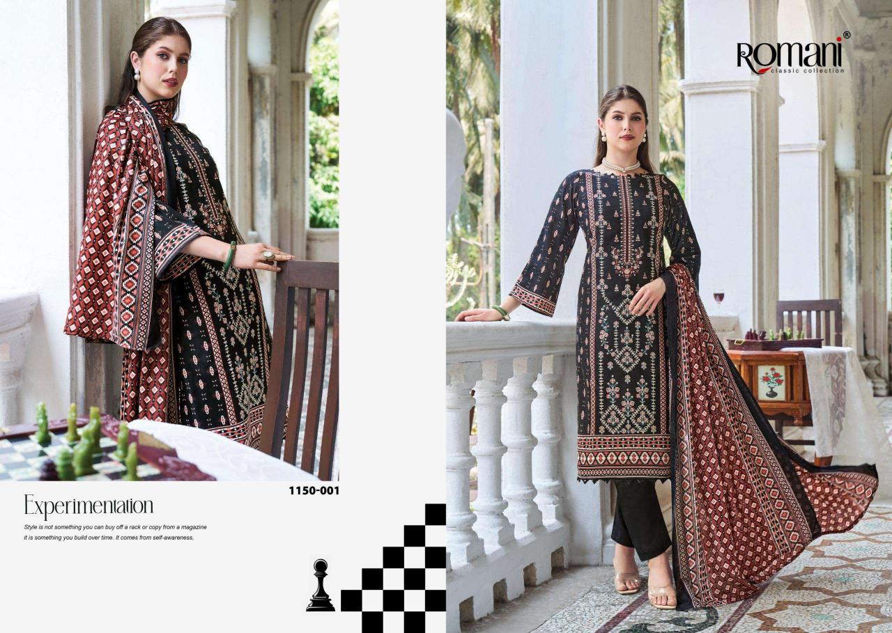 Romani Bin Kareem Vol-4 – Pakistani Kurti Pant With Dupatta - Wholesale Catalog