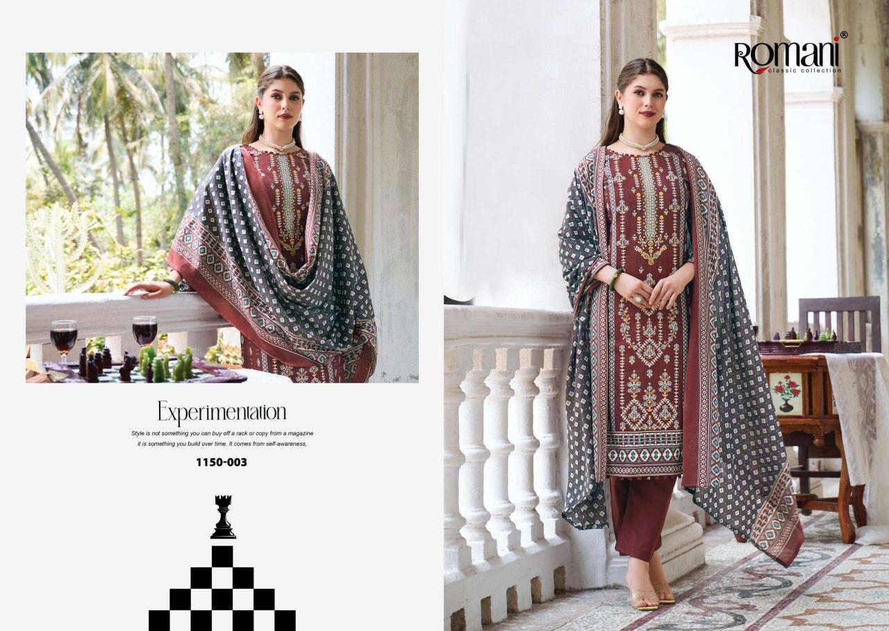 Romani Bin Kareem Vol-4 – Pakistani Kurti Pant With Dupatta - Wholesale Catalog