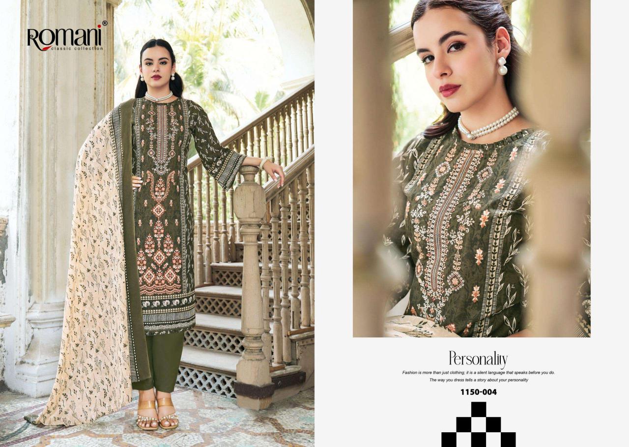 Romani Bin Kareem Vol-4 – Pakistani Kurti Pant With Dupatta - Wholesale Catalog