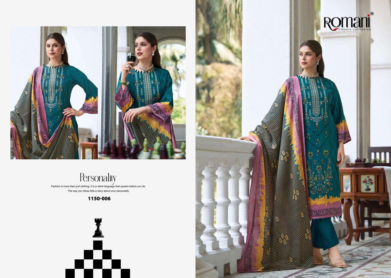Romani Bin Kareem Vol-4 – Pakistani Kurti Pant With Dupatta - Wholesale Catalog