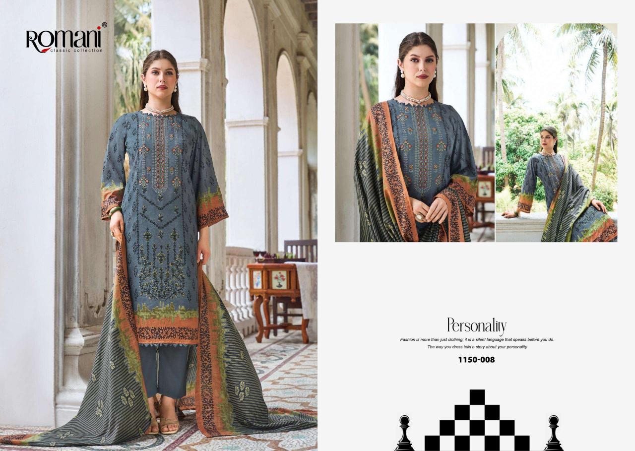 Romani Bin Kareem Vol-4 – Pakistani Kurti Pant With Dupatta - Wholesale Catalog