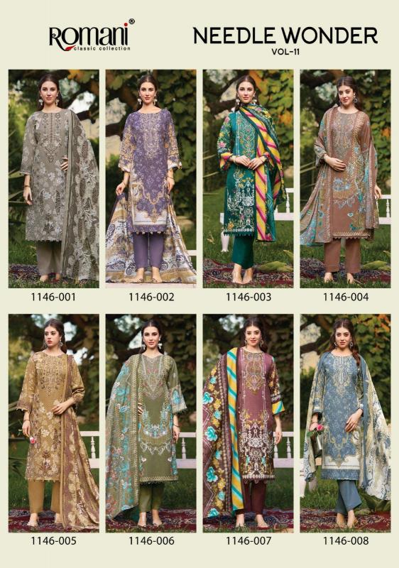Romani Needle Wonder Vol-11 Wholesale salwar kameez suppliers in India