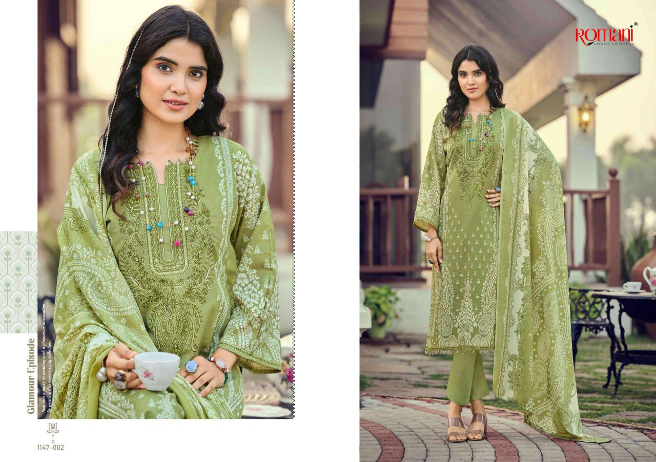 Romani Needle Wonder Vol-12 – Karachi Kurti Pant With Dupatta - Wholesale Catalog