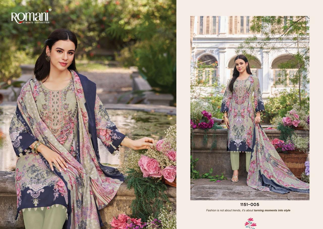 Romani Needle Wonder Vol-13 – Karachi Kurti Pant With Dupatta - Wholesale Catalog