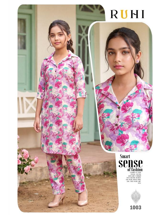 RUHI KIDS  WHOLESALE KURTI 2 PCS 