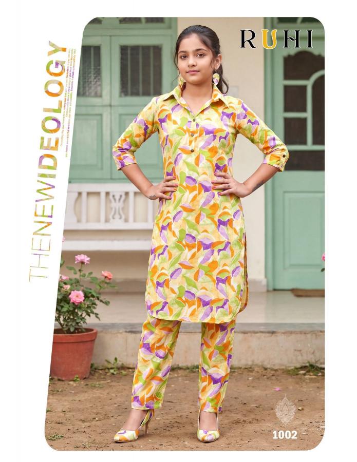 RUHI KIDS  WHOLESALE KURTI 2 PCS 