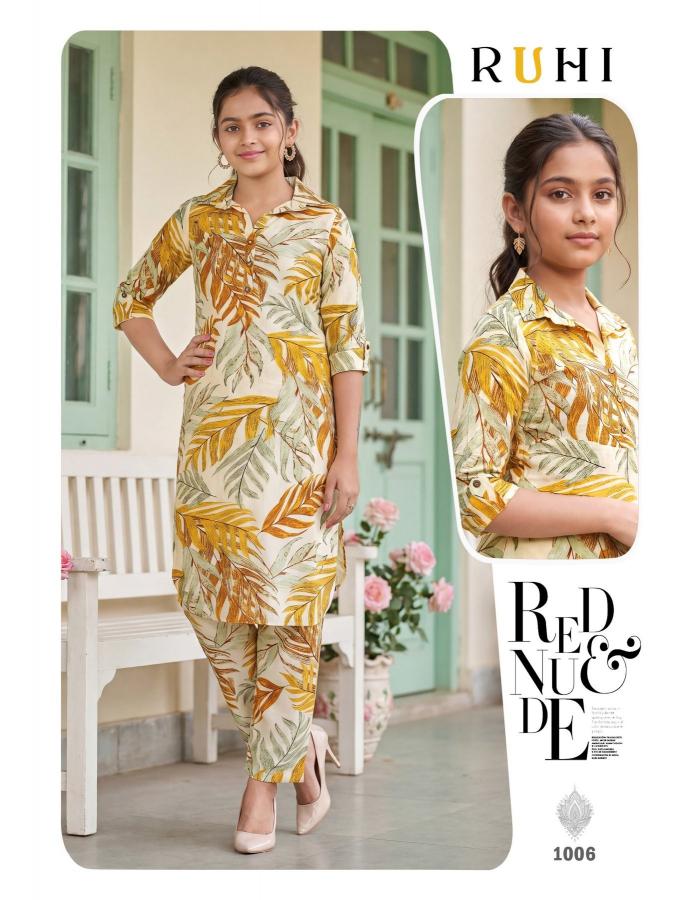 RUHI KIDS  WHOLESALE KURTI 2 PCS 