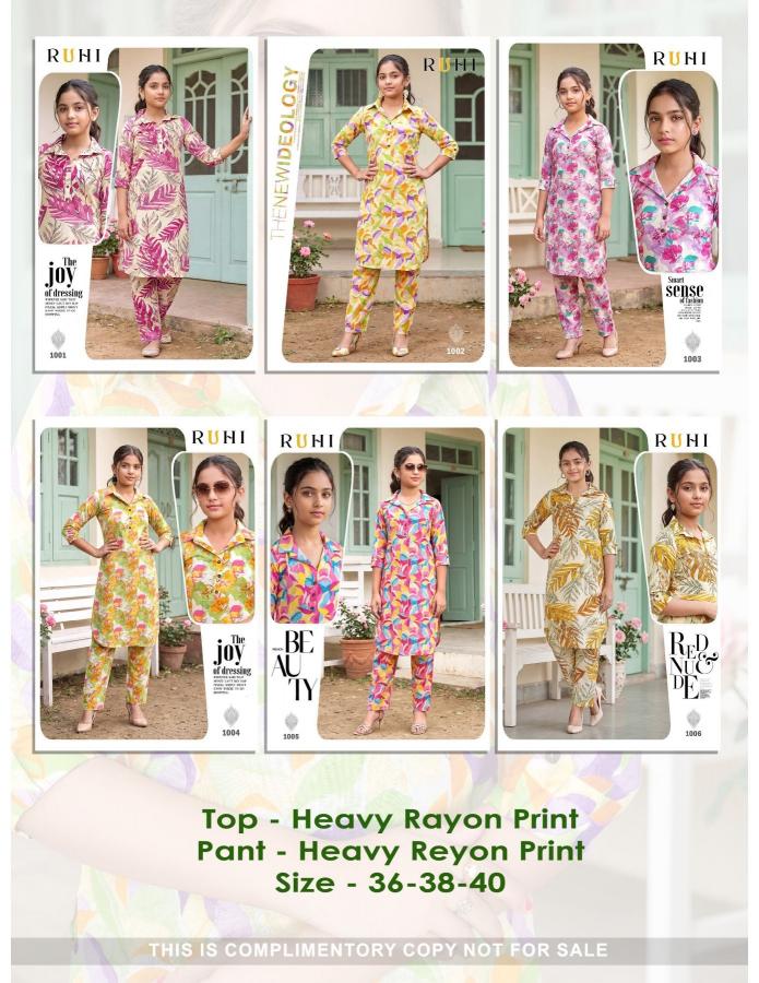 RUHI KIDS  WHOLESALE KURTI 2 PCS 