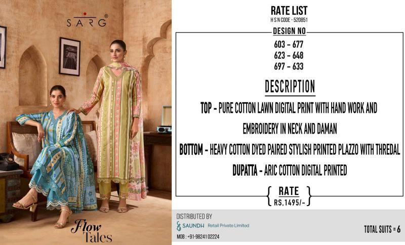SAHIBA FLOW TALES Wholesale Indian salwar Kameez