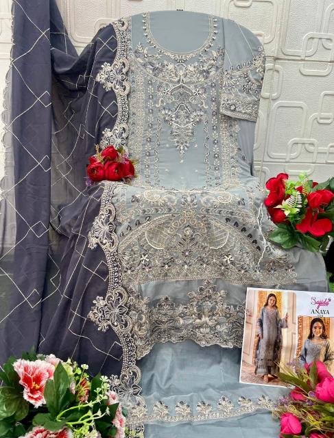 SAJIDA ANAYA-VOL-6 Indian salwar kameez wholesaler