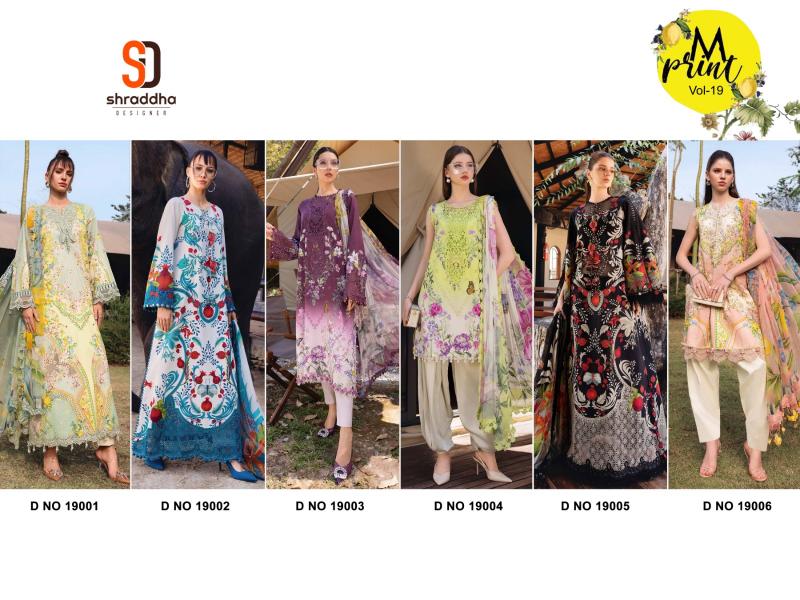 SHARADDHA M.PRINT -19 Bulk salwar kameez suppliers