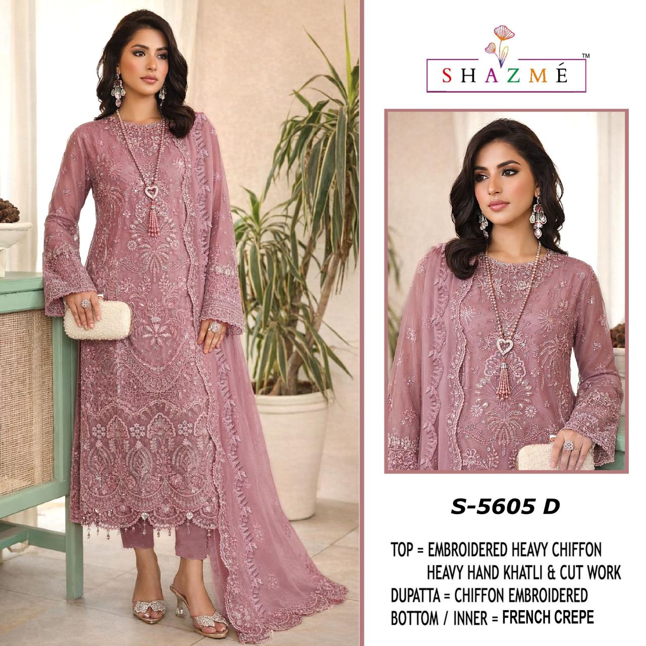 SHAZME S 5605 Mumbai Bazaar for salwar Kameez