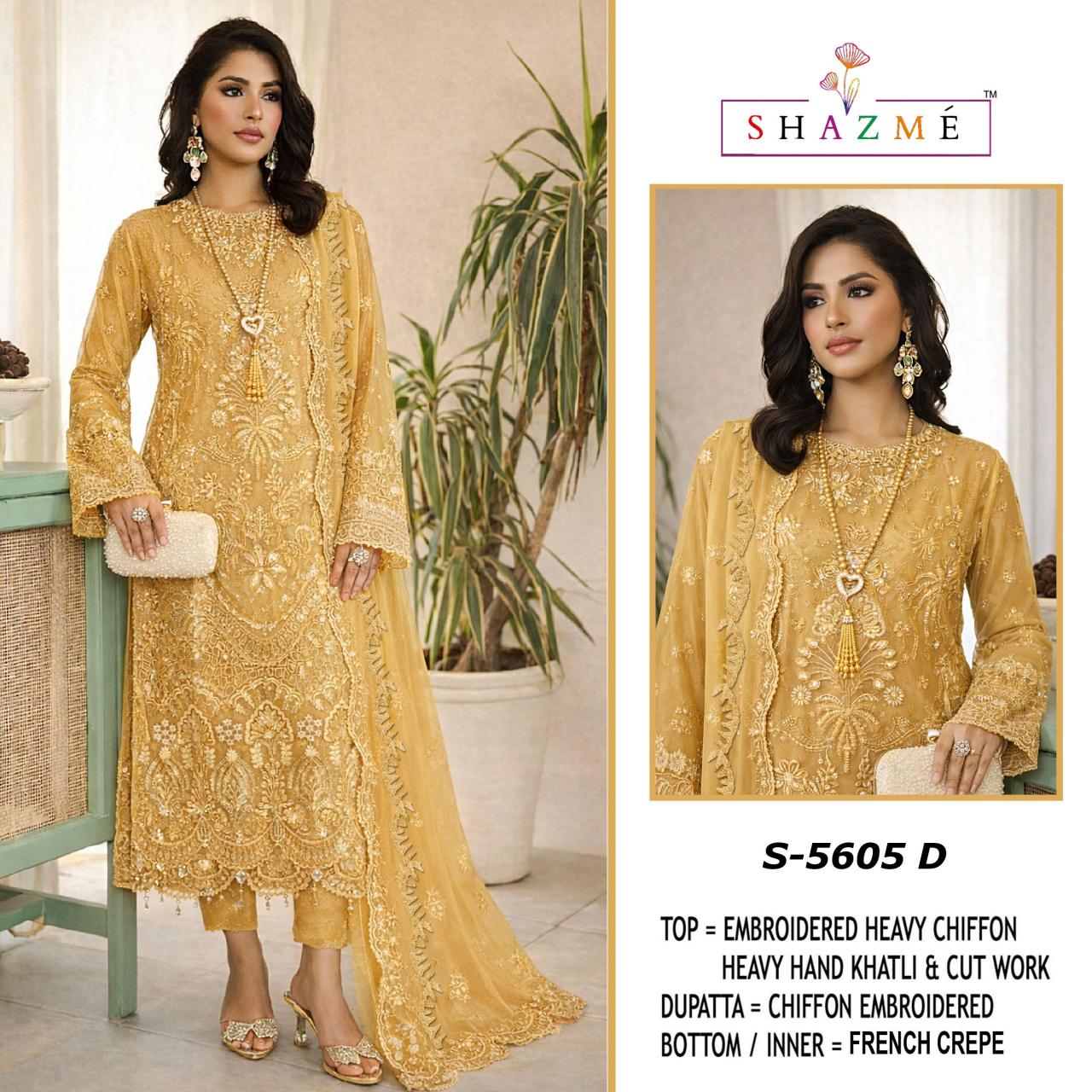 SHAZME S 5605 Mumbai Bazaar for salwar Kameez