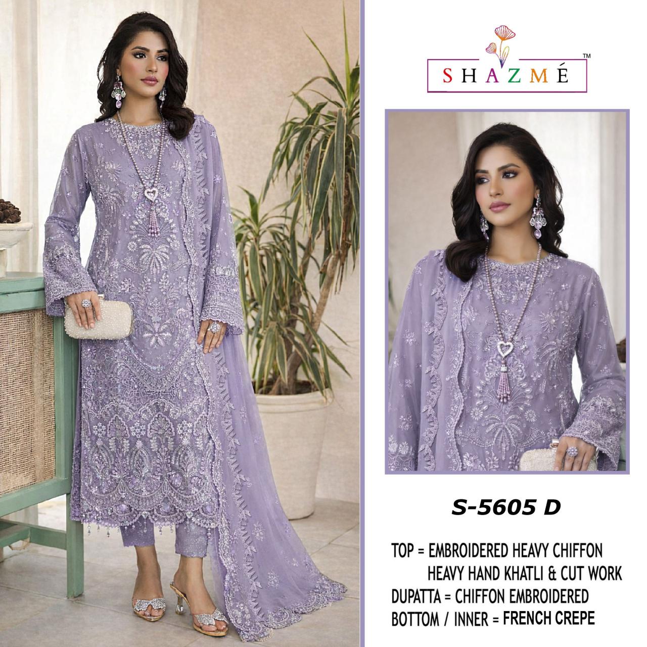 SHAZME S 5605 Mumbai Bazaar for salwar Kameez