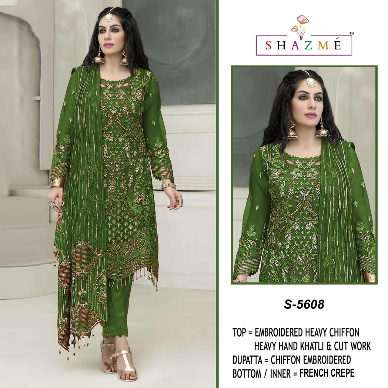 SHAZME S 5608 Salwar Kameez manufacturers in Mumbai