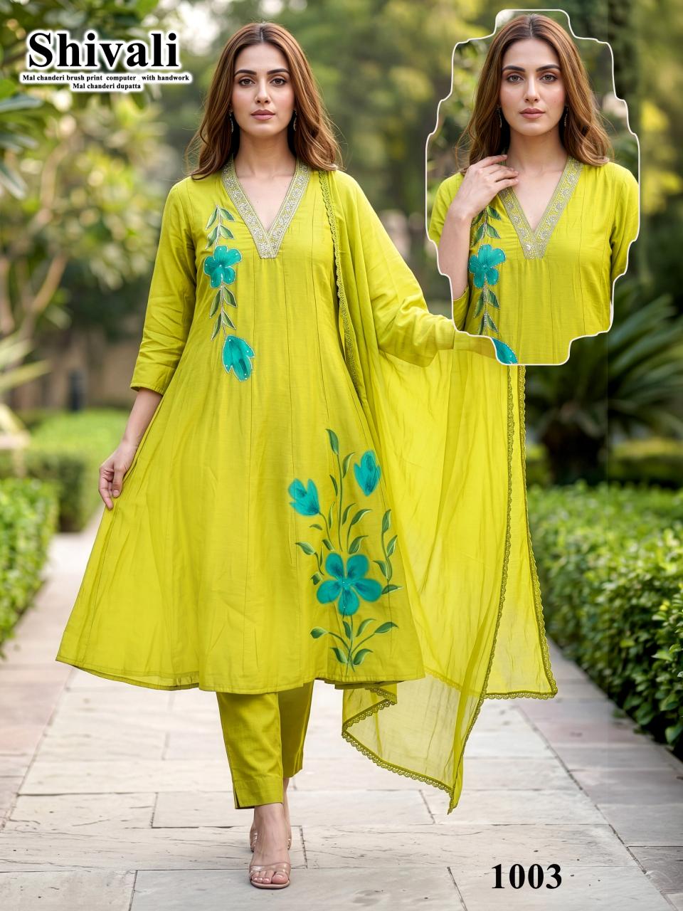 SHIVALI 3PCS  WHOLESALE KURTI 