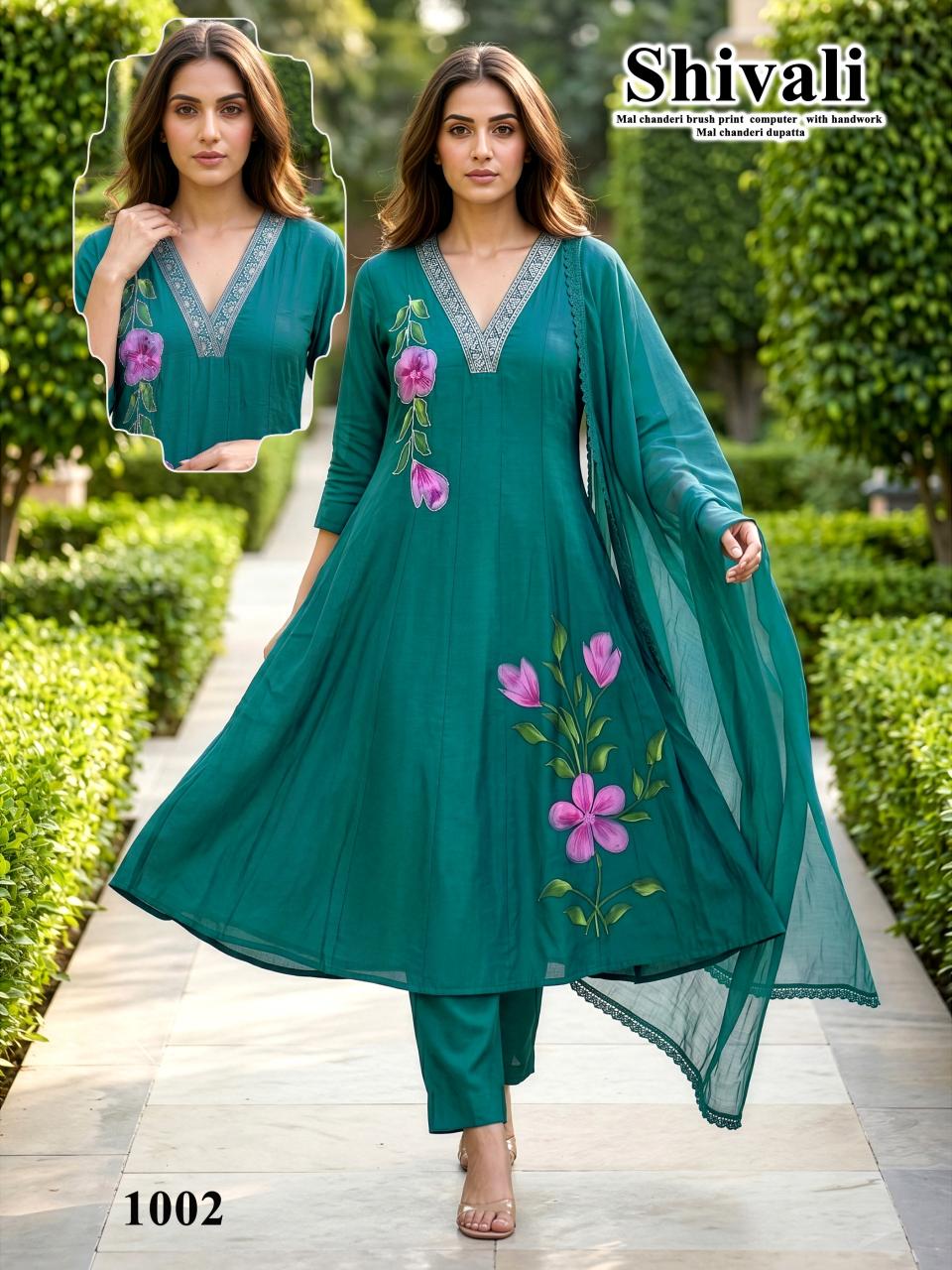 SHIVALI 3PCS  WHOLESALE KURTI 