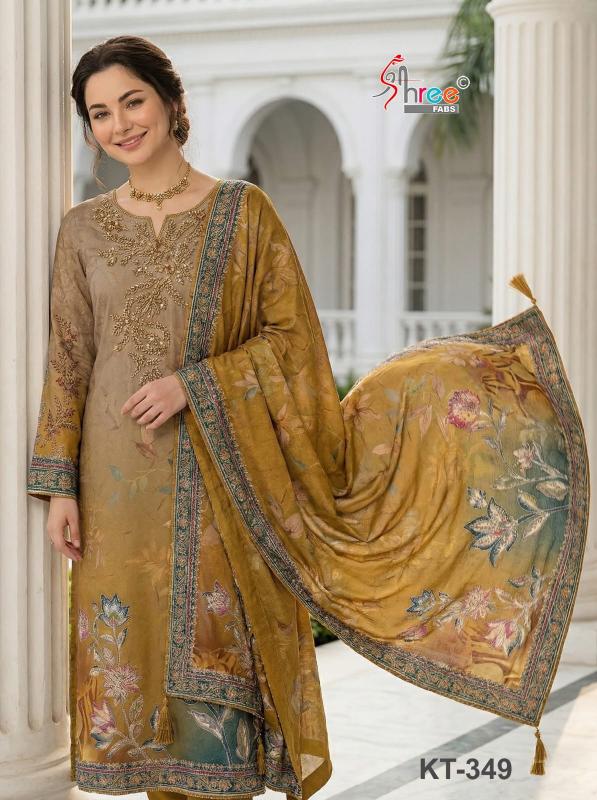 shree fab KT - 349 Latest salwar Kameez designs for retailers in Hyderabad