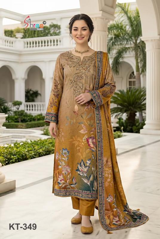 shree fab KT - 349 Latest salwar Kameez designs for retailers in Hyderabad