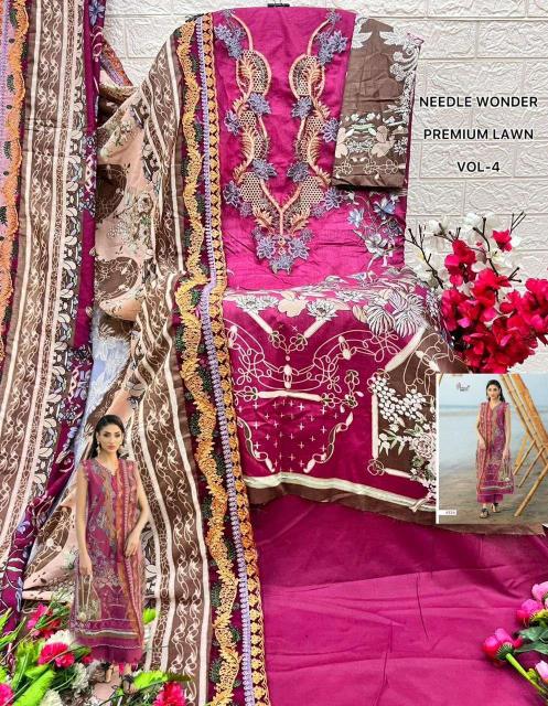 Shree Fab Needle Wonder Lawn Vol-4 Wholesale salwar suits online