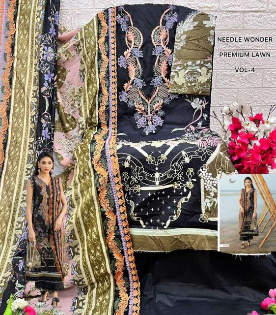 Shree Fab Needle Wonder Lawn Vol-4 Wholesale salwar suits online