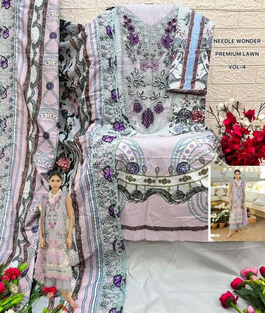 Shree Fab Needle Wonder Lawn Vol-4 Wholesale salwar suits online