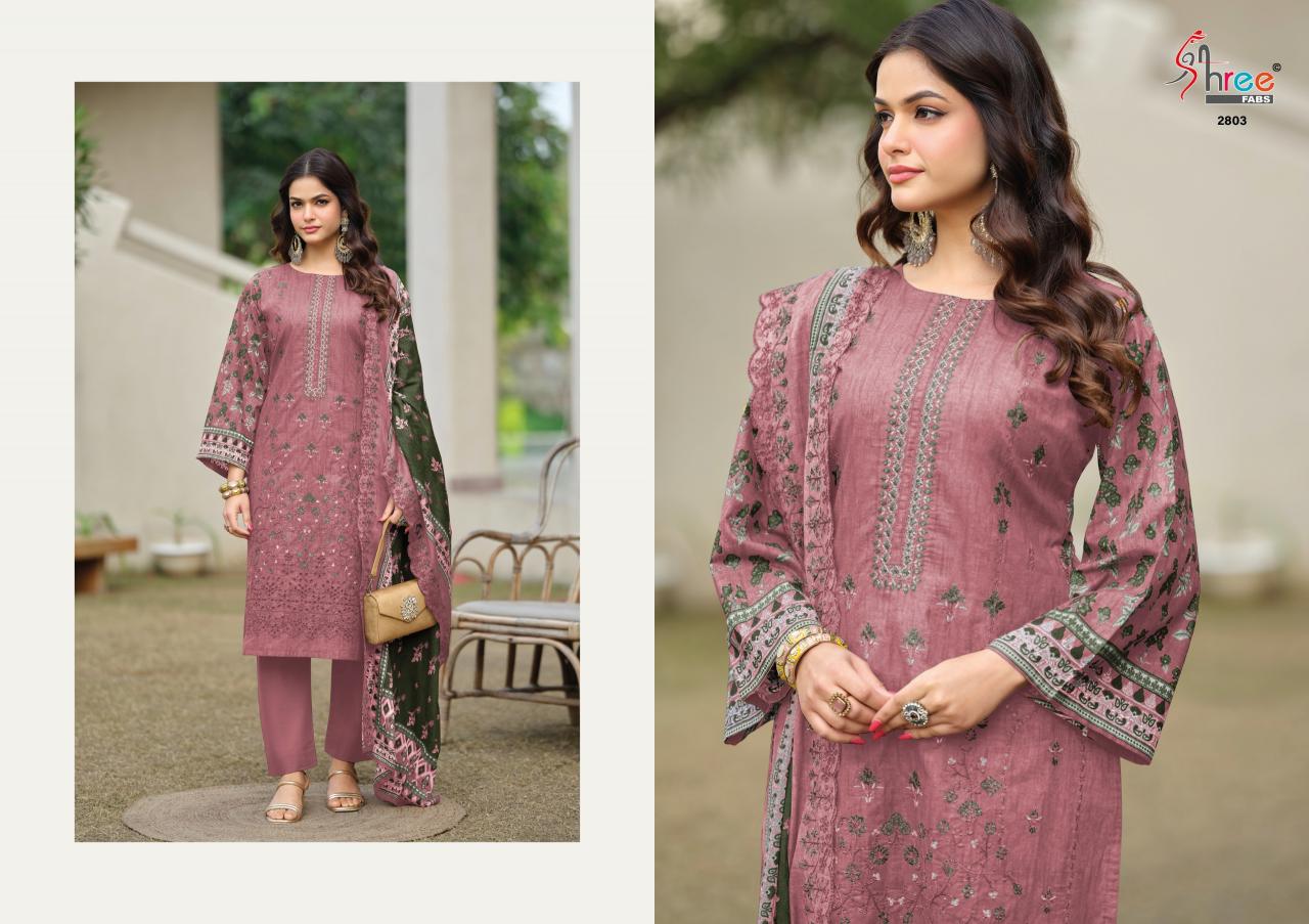 SHREE FABS BIN SAEED LAWN COLLECTION VOL-28 indian wholesale salwar kameez