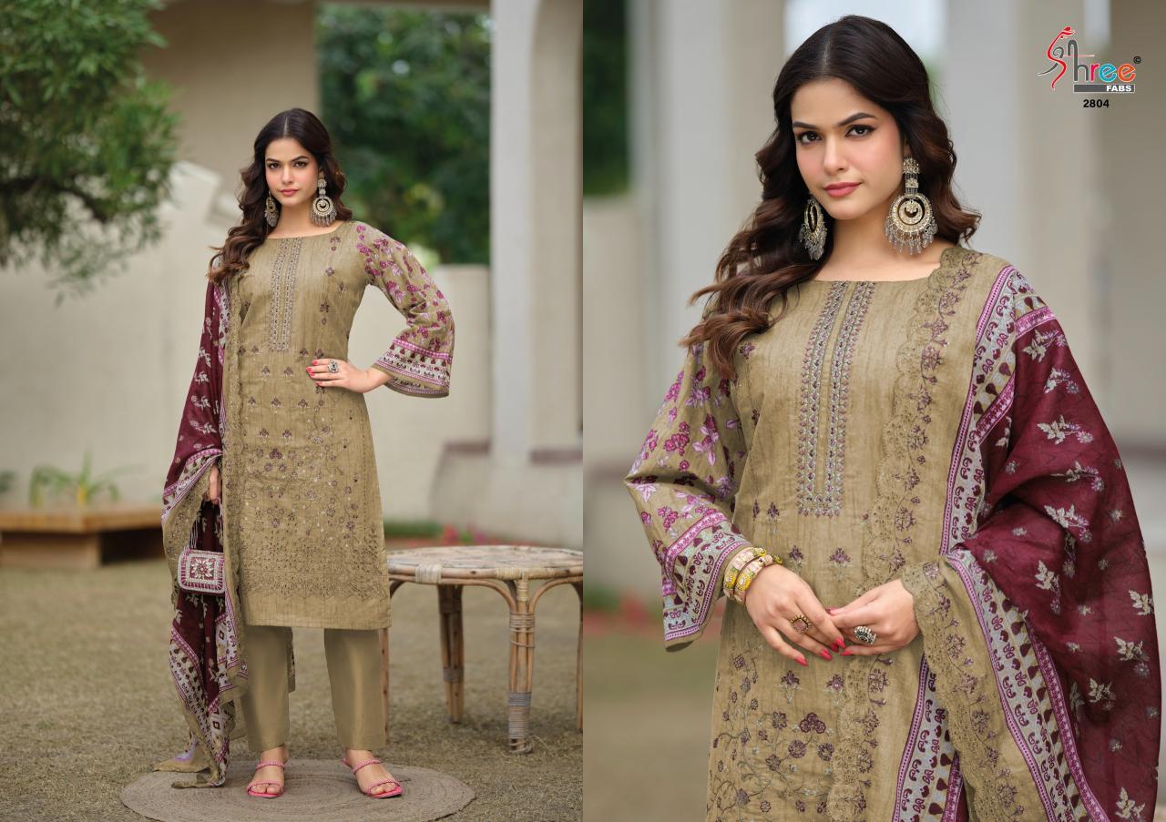 SHREE FABS BIN SAEED LAWN COLLECTION VOL-28 indian wholesale salwar kameez