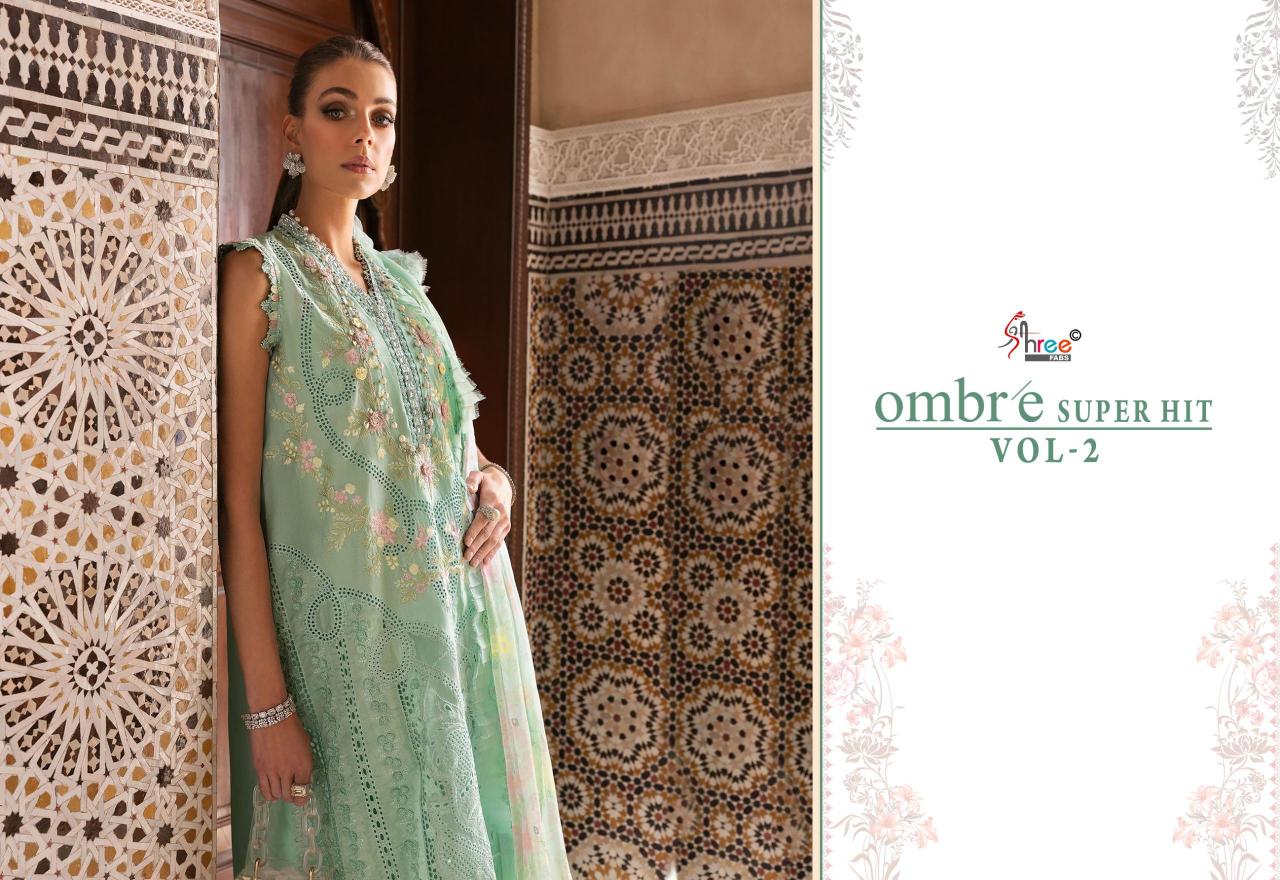Shree fabs OMBRE SUPER HIT VOL-2 Salwar kameez wholesale market in Ahmedabad