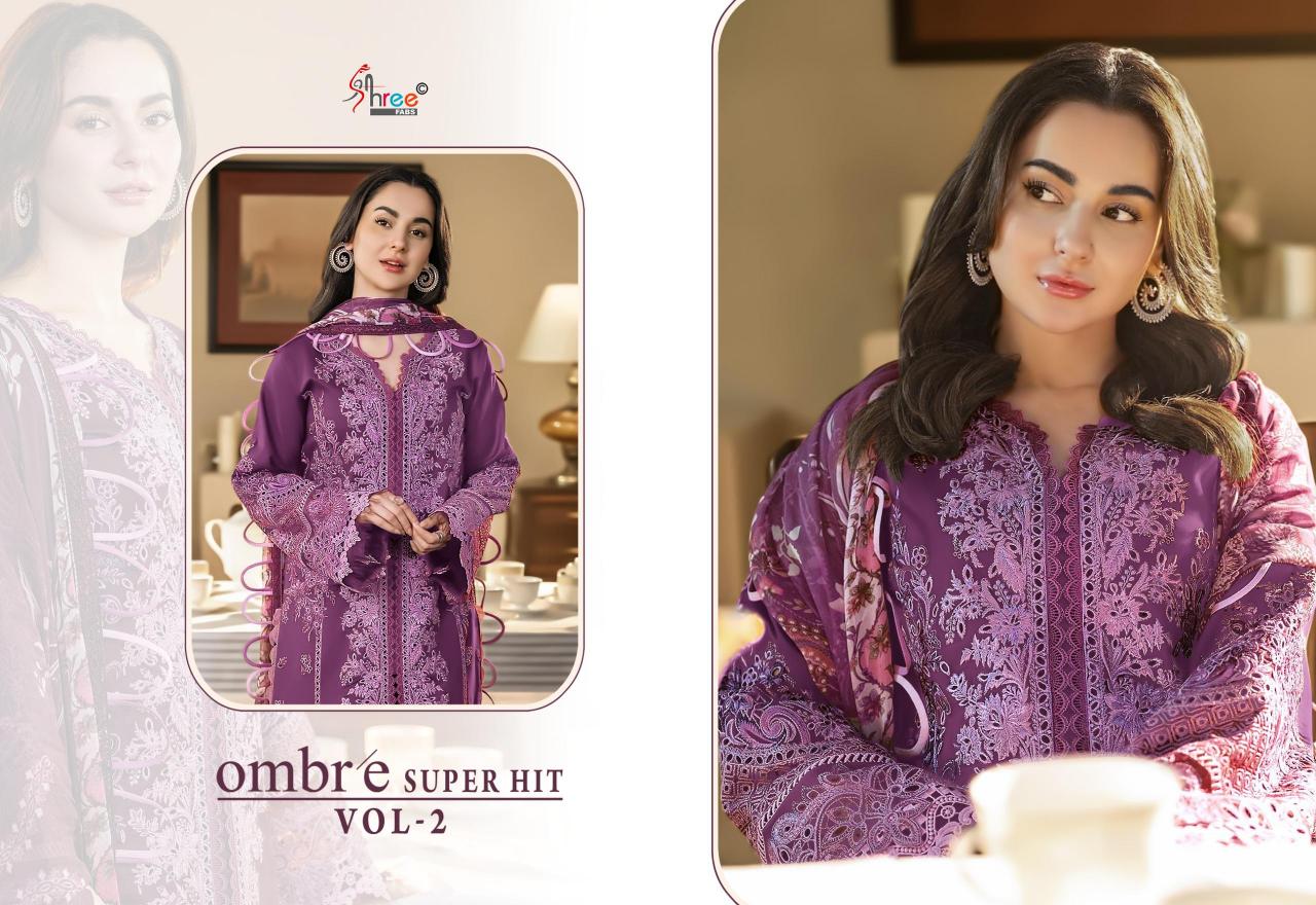 Shree fabs OMBRE SUPER HIT VOL-2 Salwar kameez wholesale market in Ahmedabad