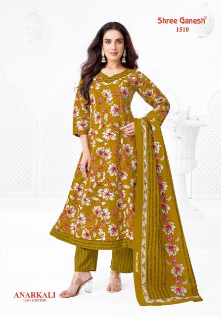 Shree Ganesh Zeenat Vol-5 – Anarkali Style Kurti Pant With Dupatta - Wholesale Catalog