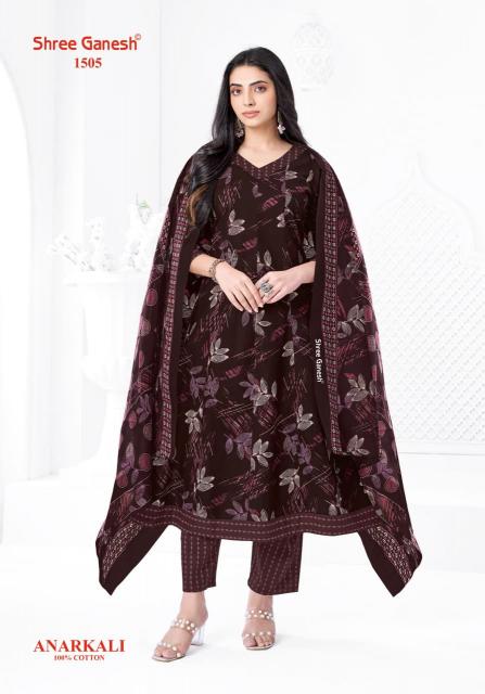Shree Ganesh Zeenat Vol-5 – Anarkali Style Kurti Pant With Dupatta - Wholesale Catalog