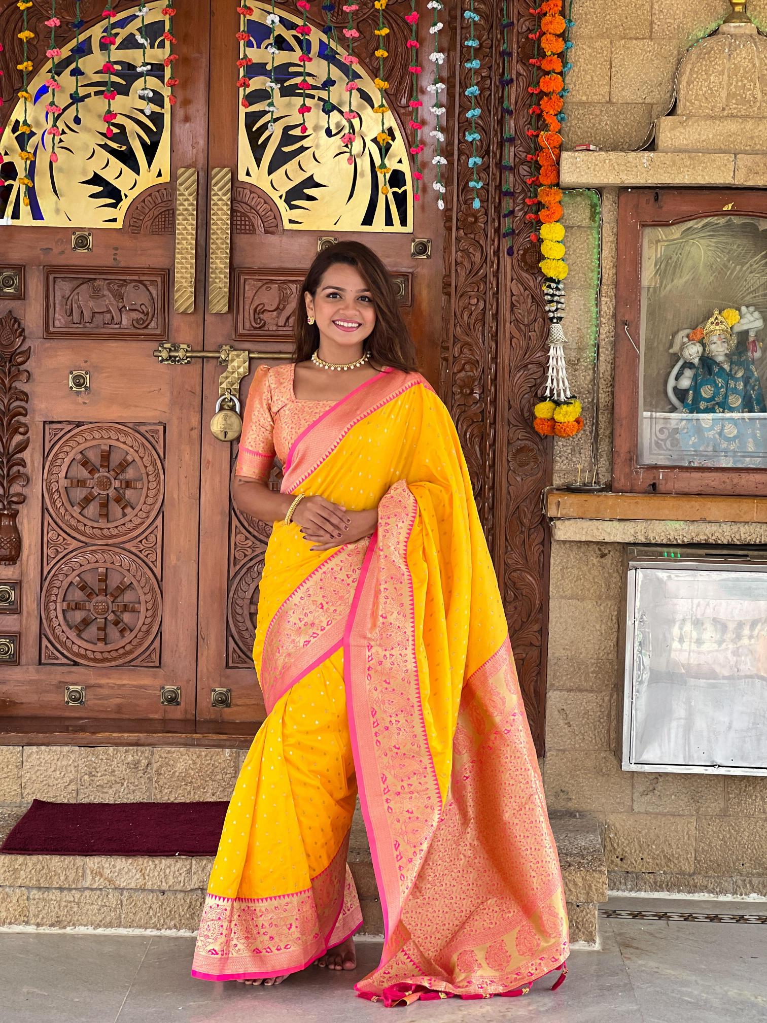 Shriya Banarasi silk Saree wholesale market in Pune