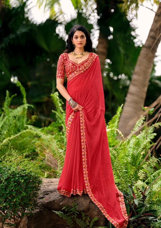 STAVAN Rajasthani Georgette Best saree wholesalers in Ahmedabad