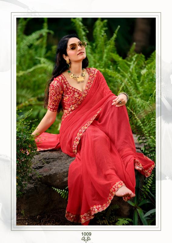 STAVAN Rajasthani Georgette Best saree wholesalers in Ahmedabad
