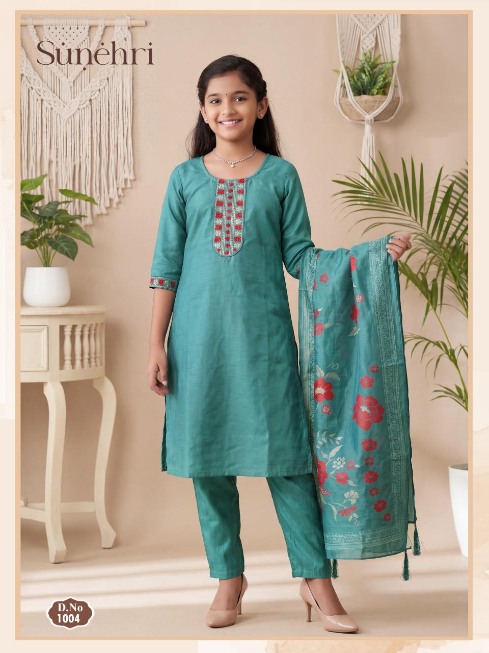 SUNEHRI KIDS 3PCS 