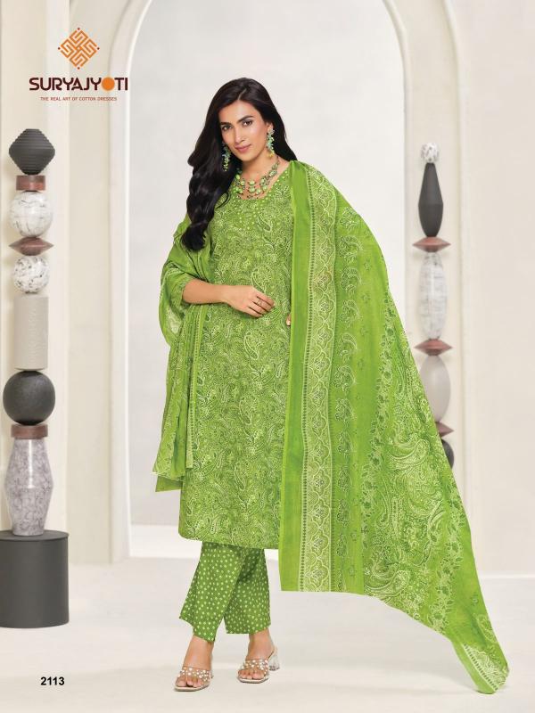 Suryajyoti Zion Cotton Vol-21 – Dress Material - Wholesale Catalog